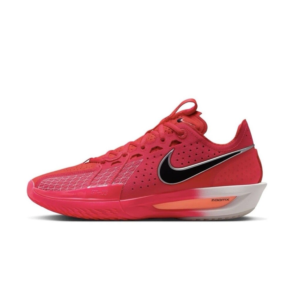 Mens Size 9 Nike Air Zoom GT Cut 3 Basketball Shoes Red Pink Black White New